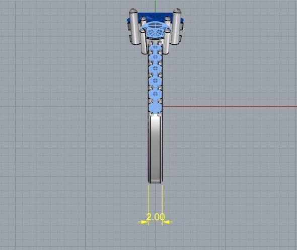 Ring N012291 3D print model_7