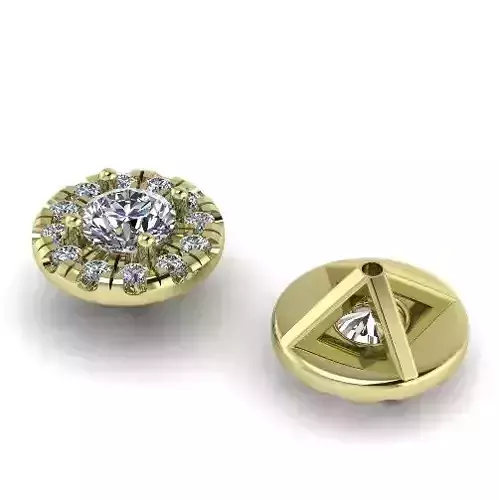 Earrings nail N012289