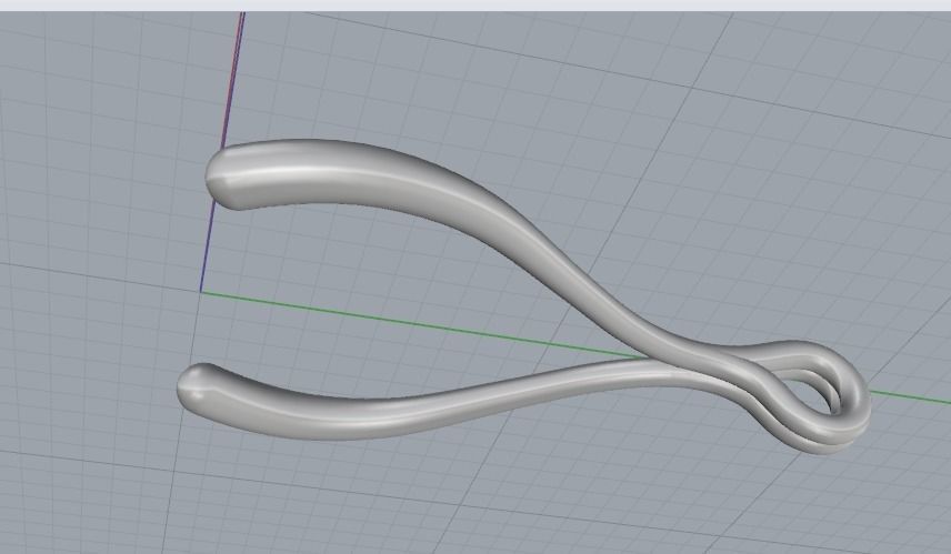 Pendant N012286 3D print model_4