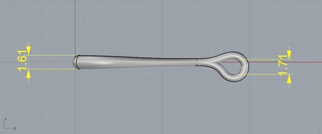 Pendant N012286 3D print model_6