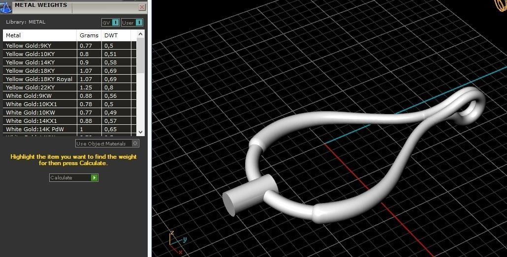 Pendant N012286 3D print model_7