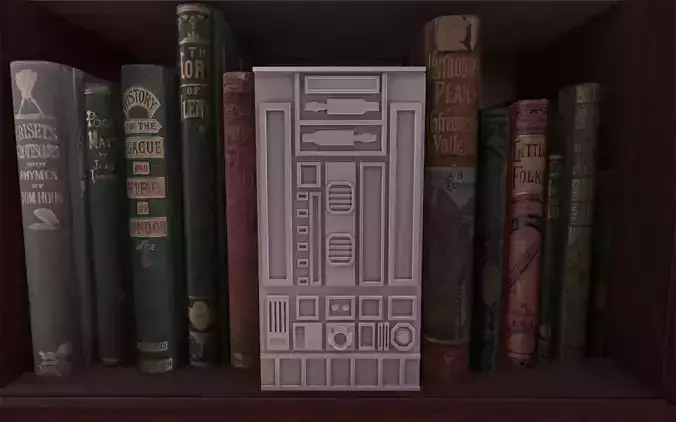 Robor Booknook 3D print model
