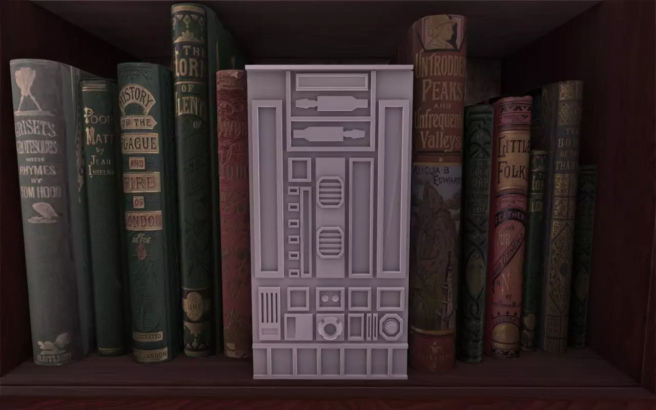 Robor Booknook 3D print model_0