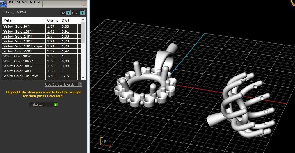 Round pendant N012280 3D print model_7