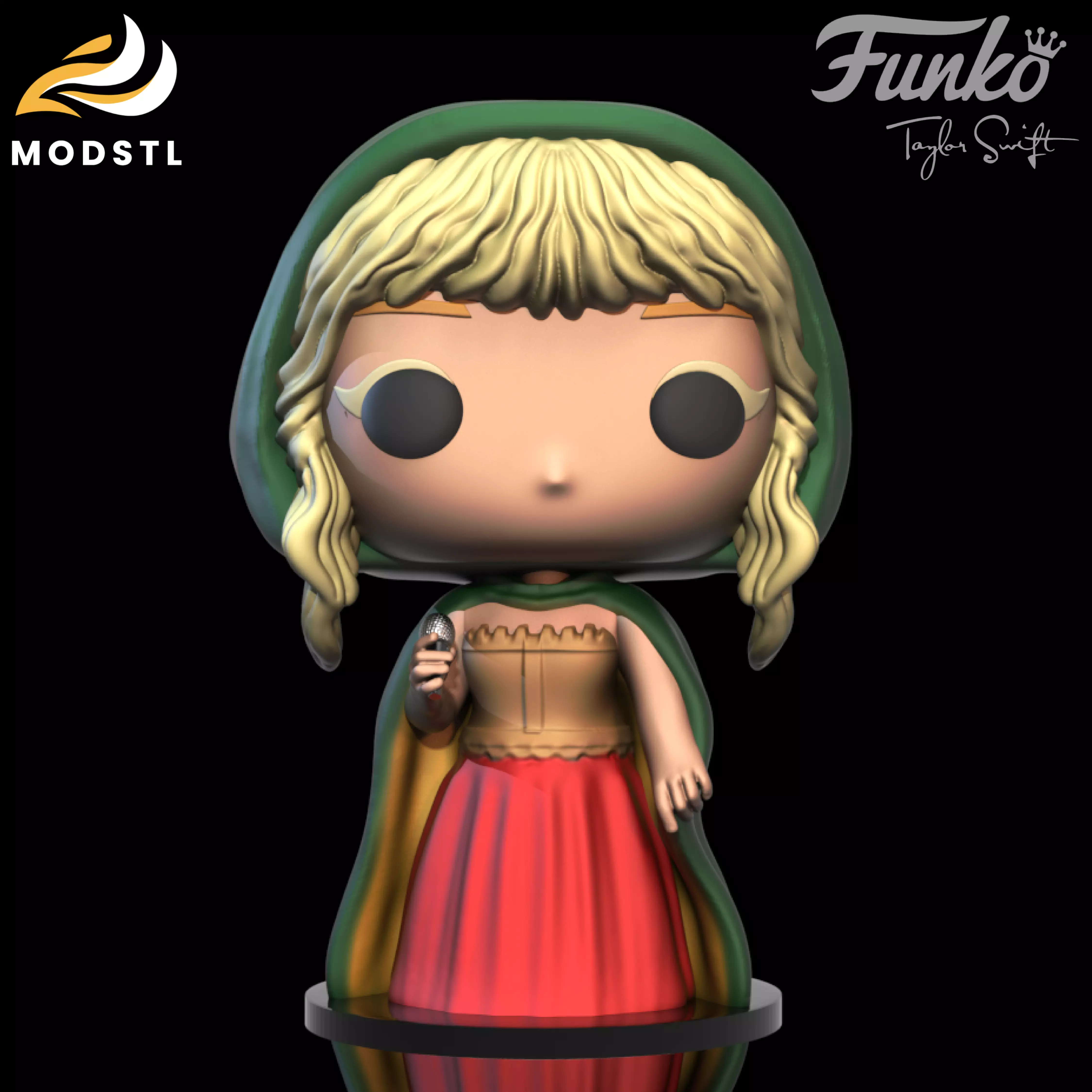 GHV2012 FUNKO TAYLOR SWIFT V1 3D print model
