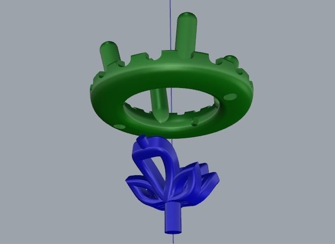 Ring size 6 N012277 3D print model_3