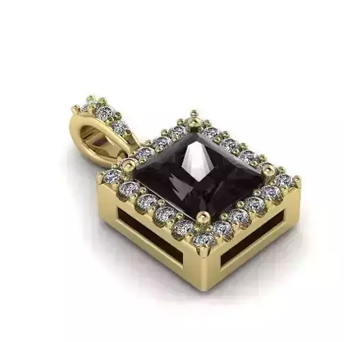 Pendant square N012366