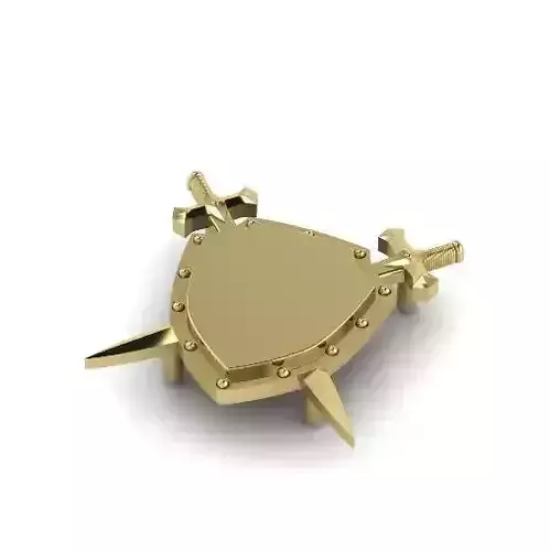 Shield and sword N012365