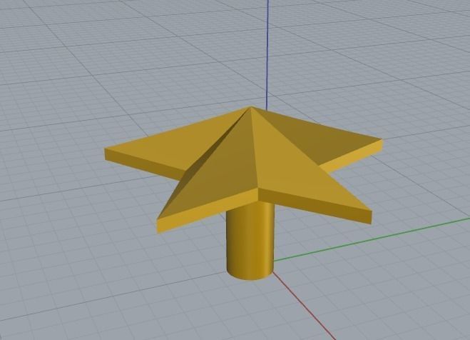 Star N012360 3D print model_6