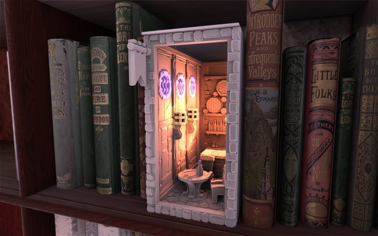 INN Booknook 3D print model_3