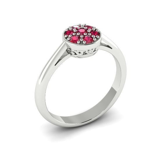 Soliter ring size 9 N012340 3D print model_1