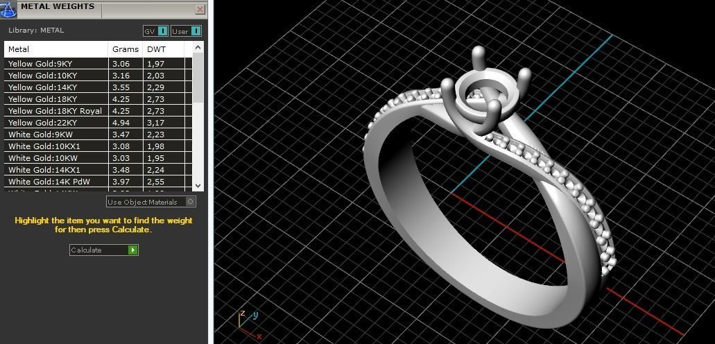 Soliter ring N012338 3D print model_8