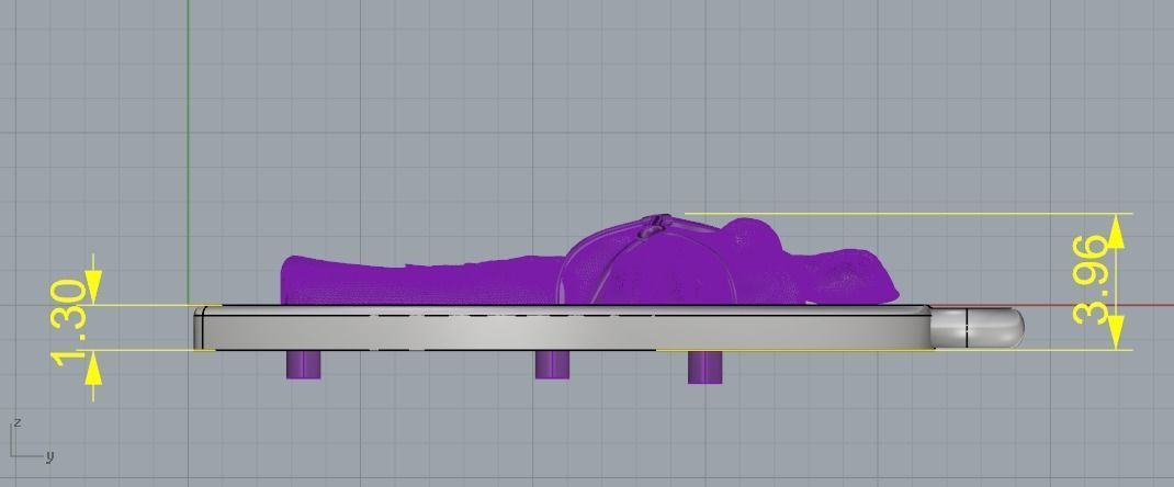 Horseshoe pendant with a horse N012331 3D print model_7