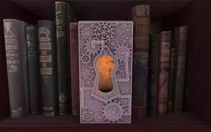 SteamPunk Booknook 3D print model
