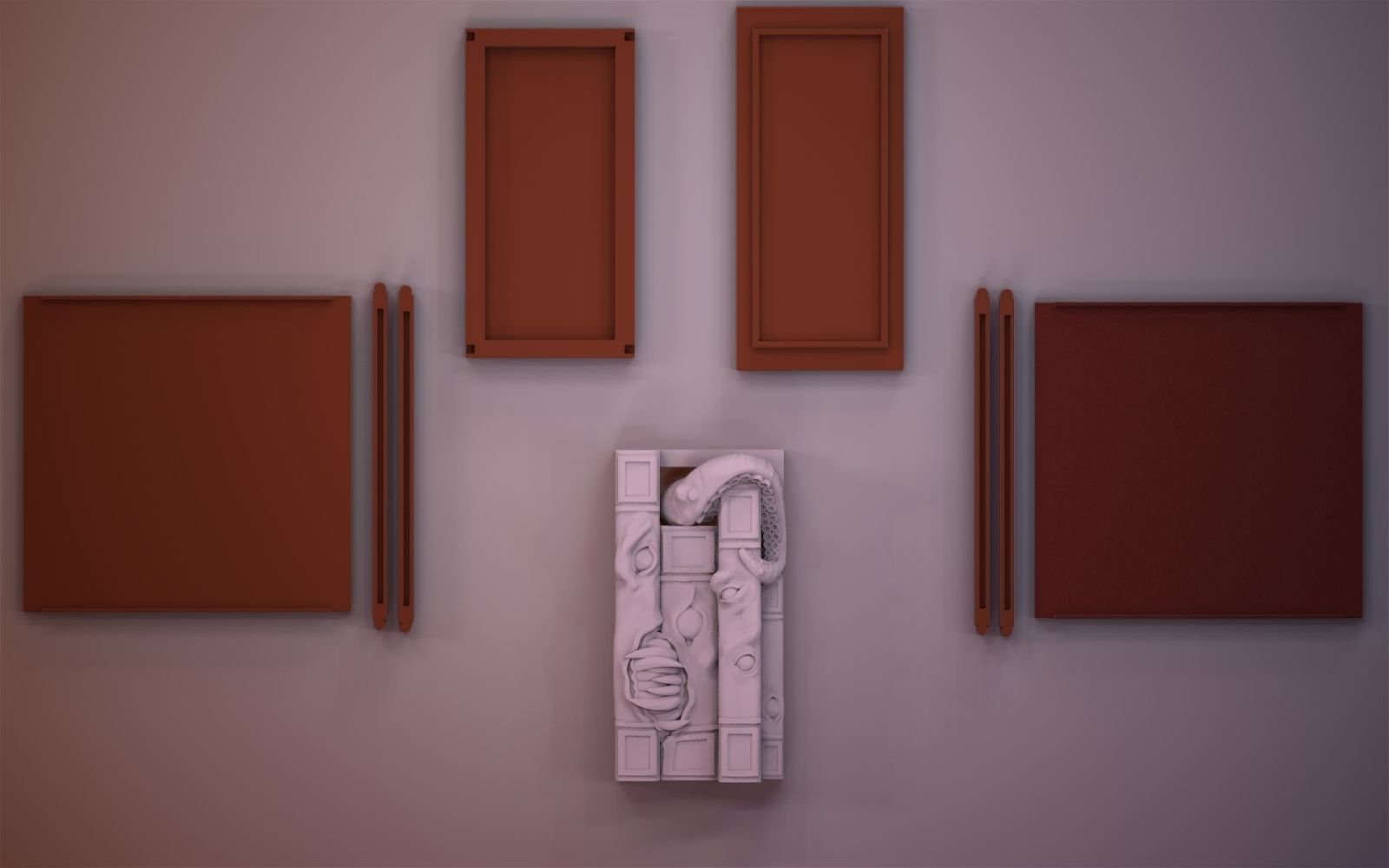 Mimic Booknook 3D print model_2