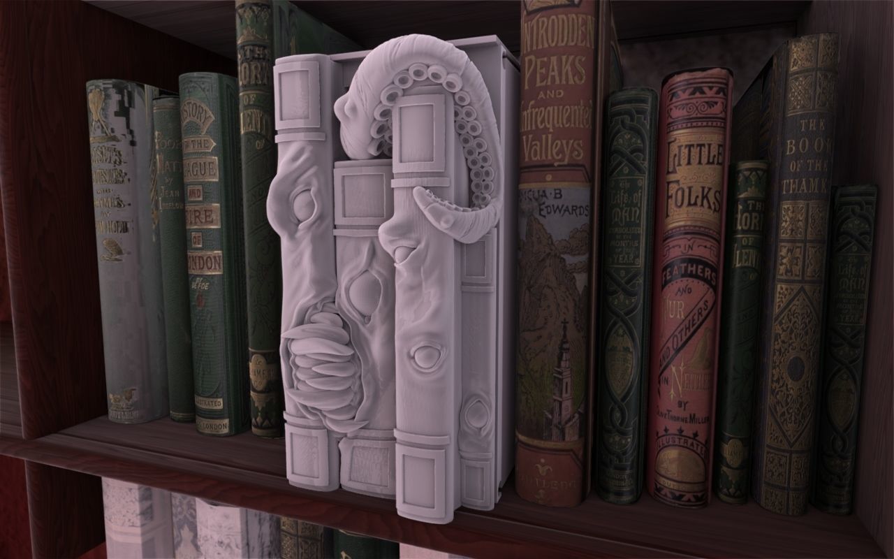 Mimic Booknook 3D print model_4