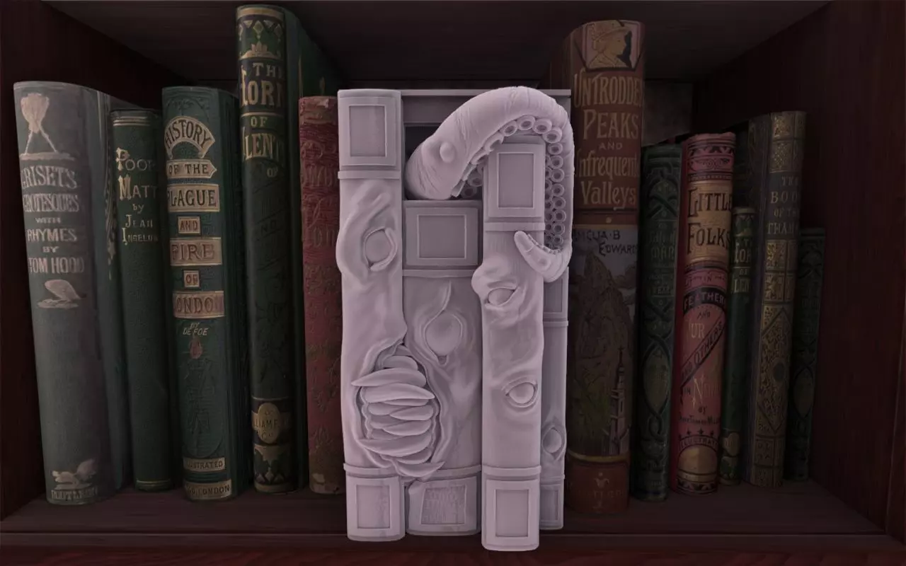 Mimic Booknook 3D print model_0