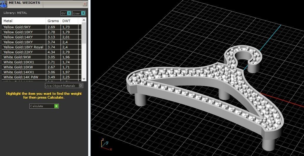 Hanger N012427 3D print model_7