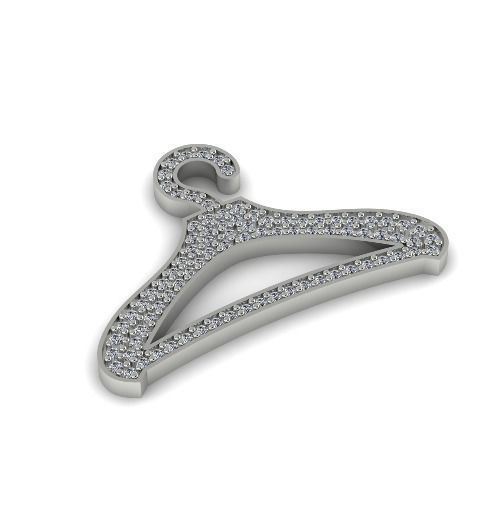 Hanger N012427 3D print model_1