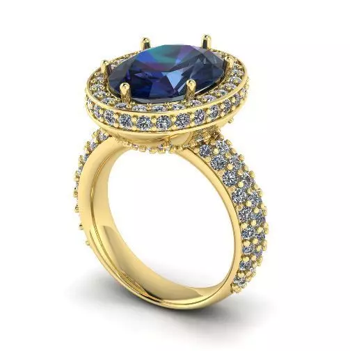 Ring N012420 3D print model_0