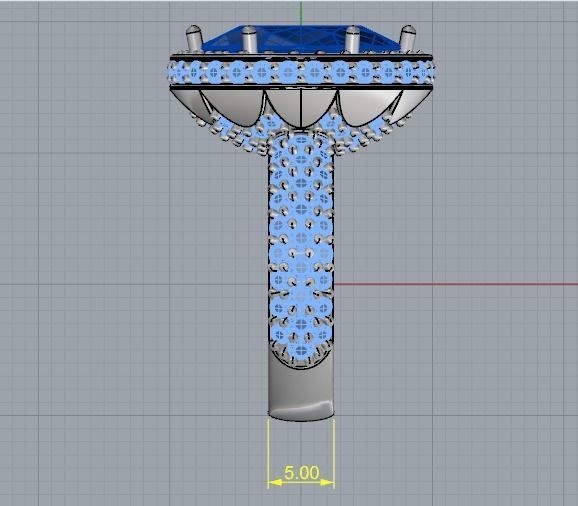 Ring N012420 3D print model_7