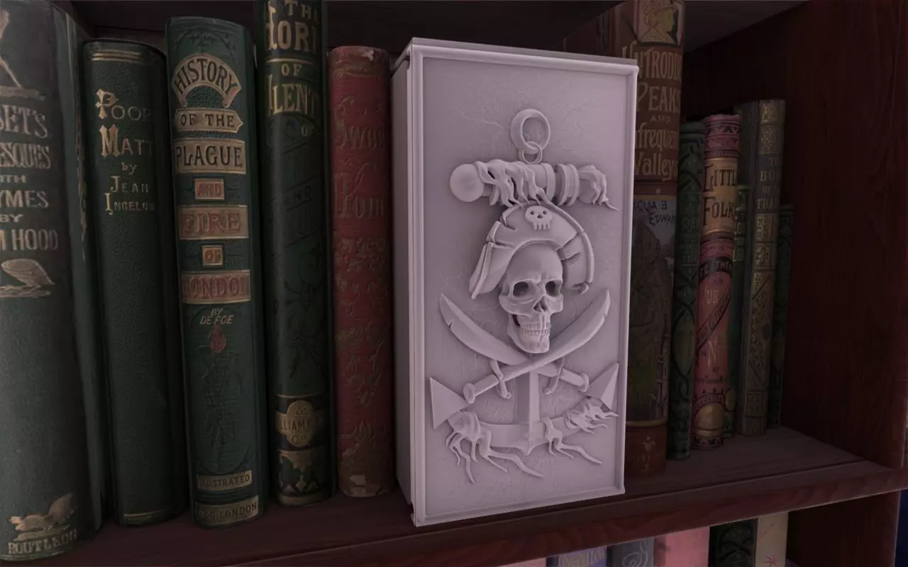 Pirate Booknook 3D print model