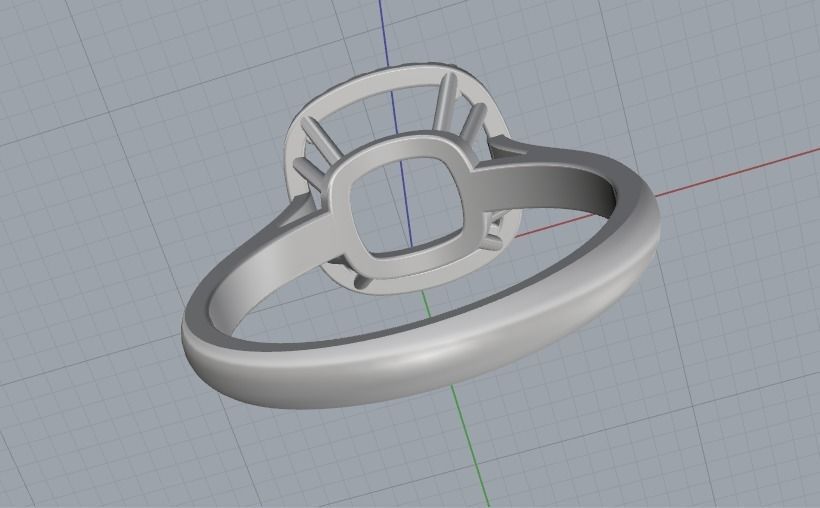 Ring N012413 3D print model_5