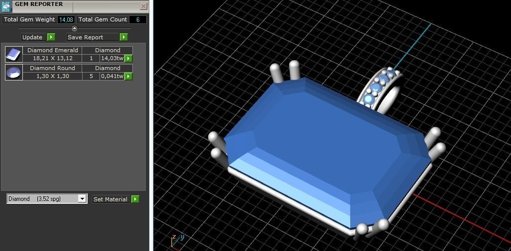 Pendant N012401 3D print model_8