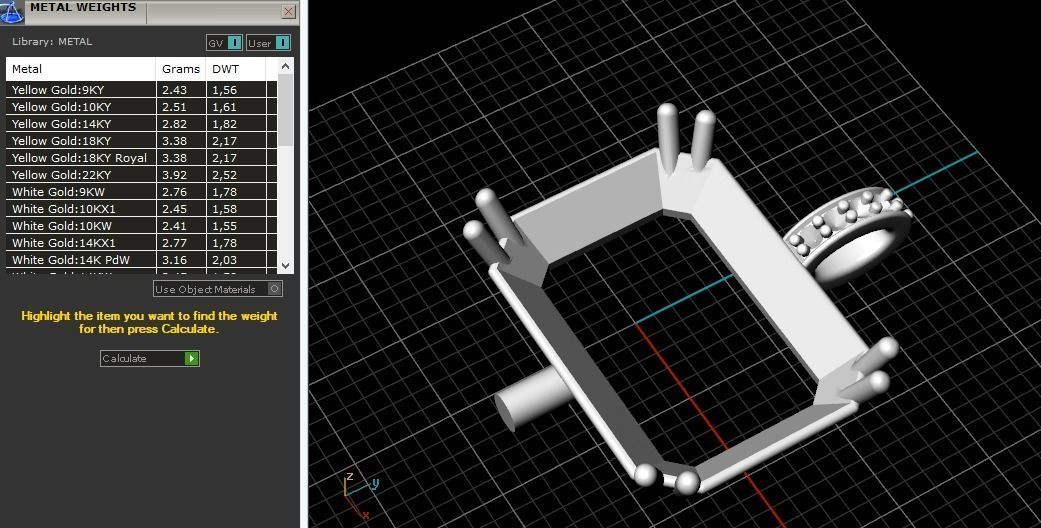 Pendant N012401 3D print model_7