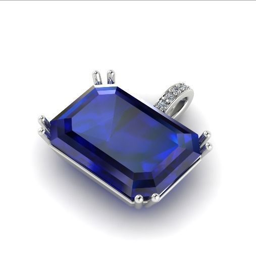 Pendant N012401 3D print model_1