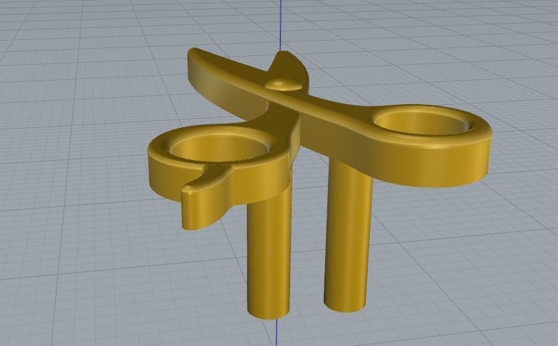 Scissor N012380 3D print model_3