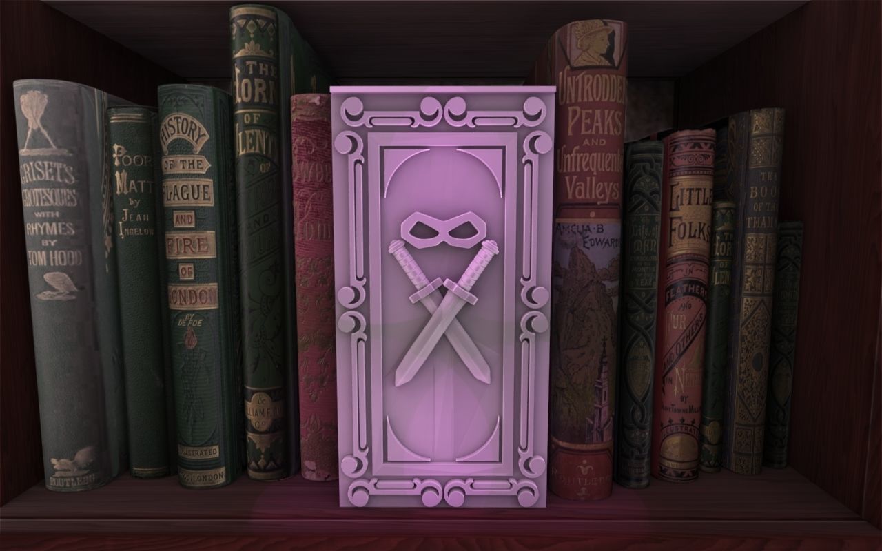 Adventurers Booknooks 3D print model_5