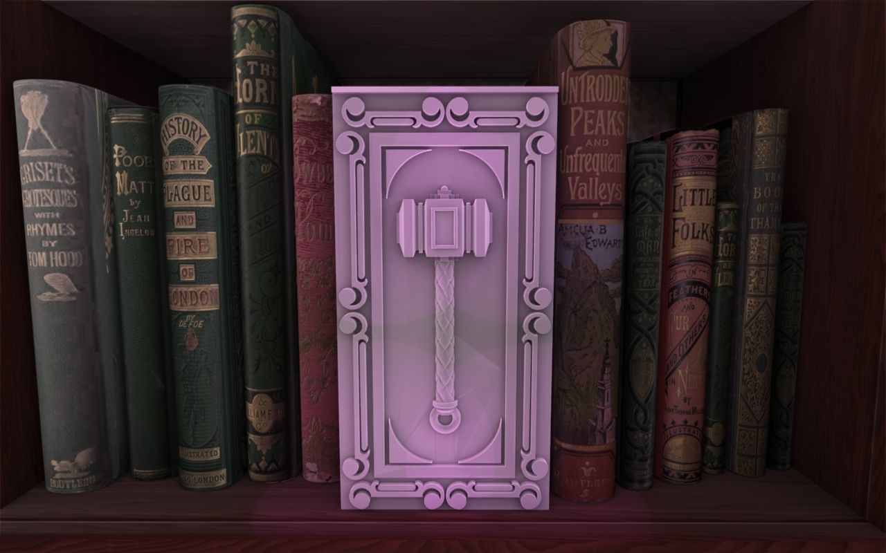 Adventurers Booknooks 3D print model_3