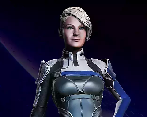 CORA HARPER - MASS EFFECT 3D print model