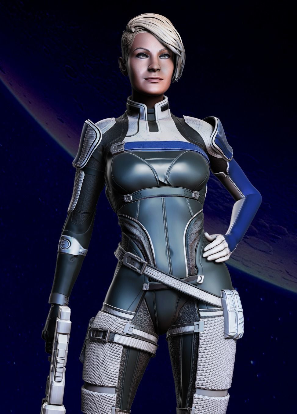 CORA HARPER - MASS EFFECT 3D print model_1