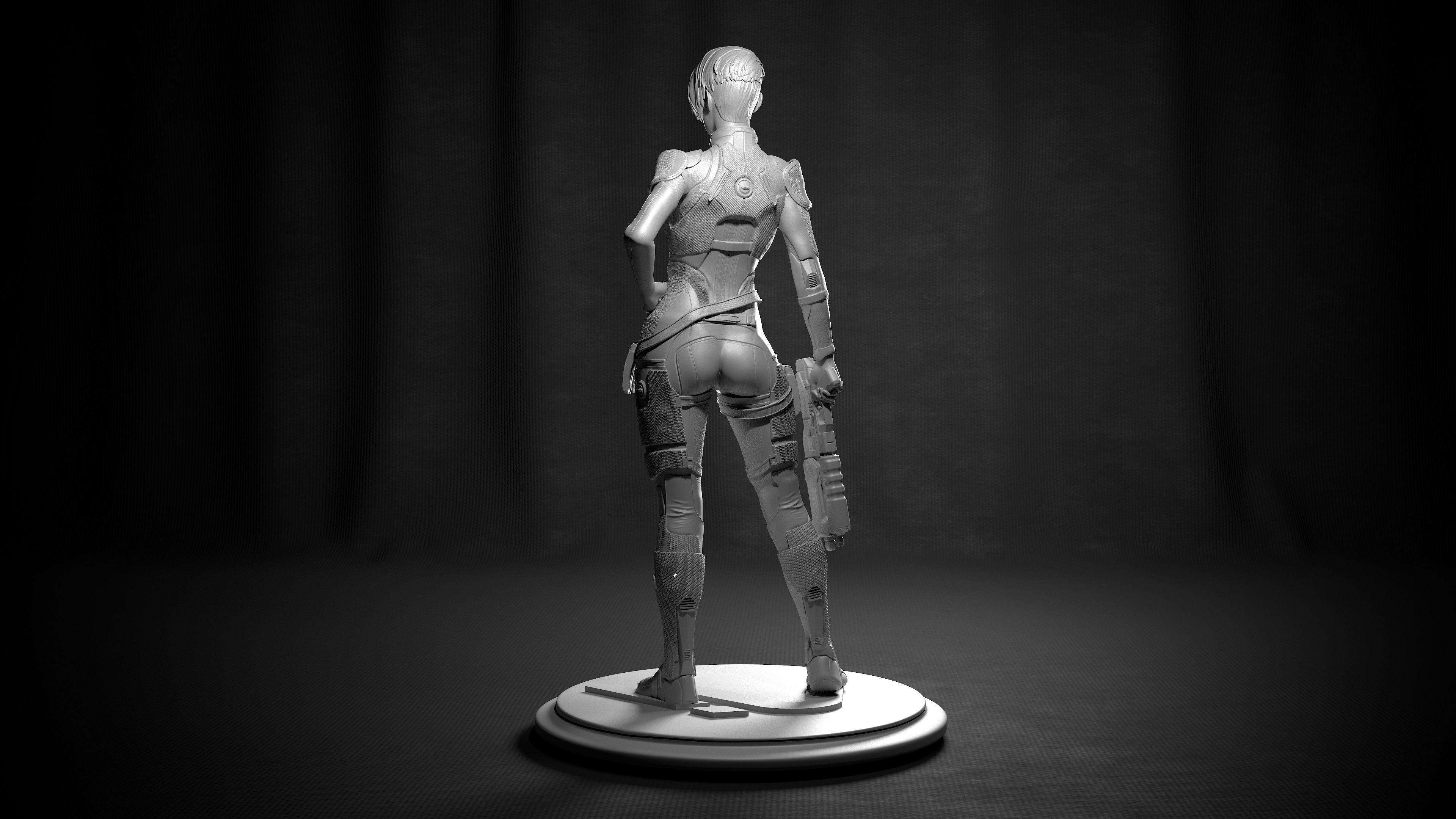 CORA HARPER - MASS EFFECT 3D print model_5