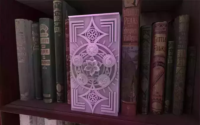 5 Elements Booknook 3D print model