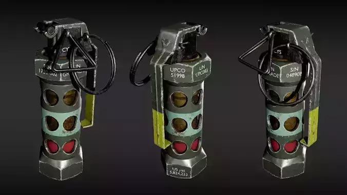 Game-Ready Flashbang Grenade