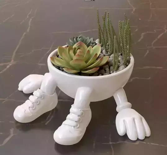 Lulino Planter stl for 3D printing  3D print model