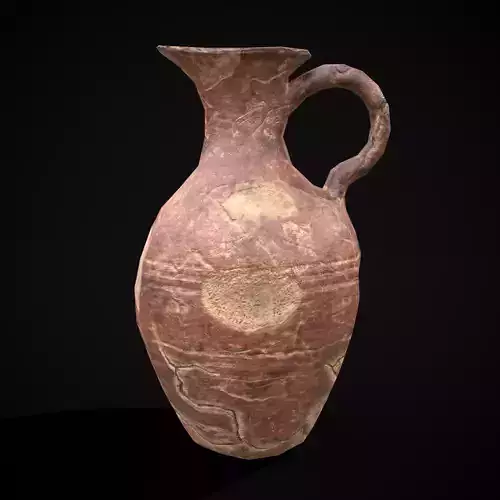 Broken Clay Vase