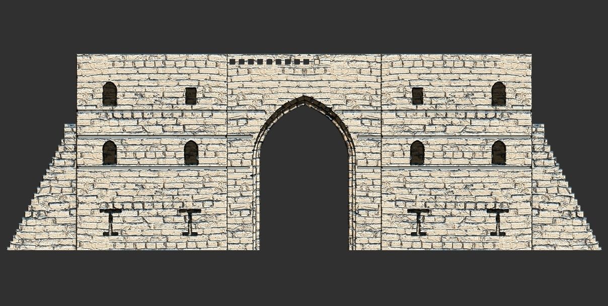 Bab Jadid Jeddah  3d printable model 3D print model_6