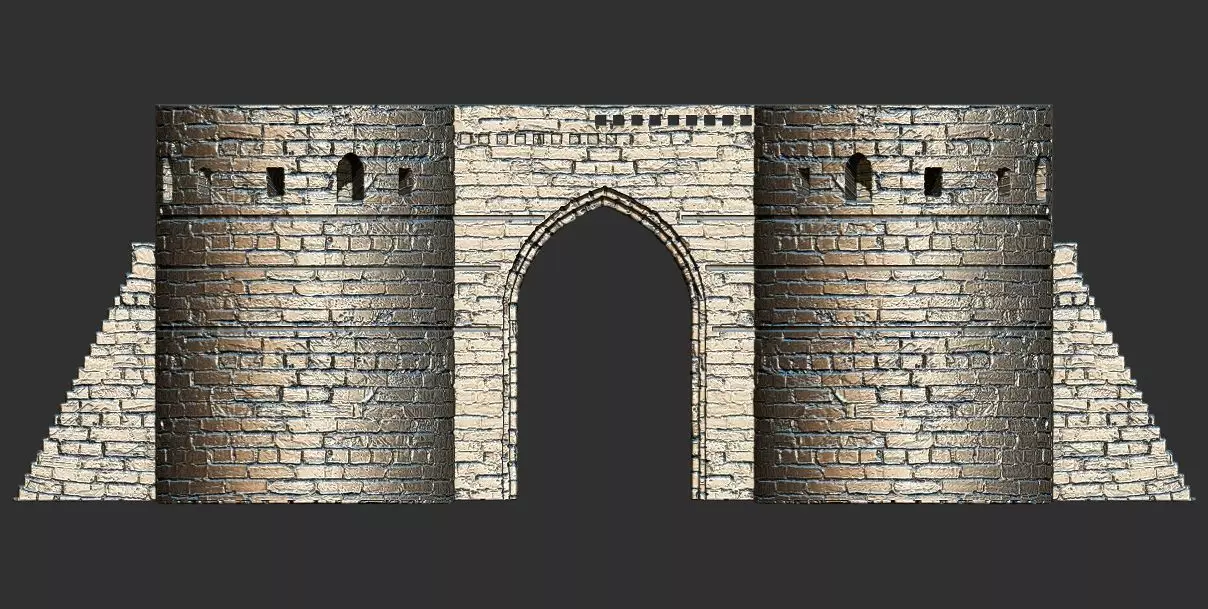 Bab Jadid Jeddah  3d printable model 3D print model_0