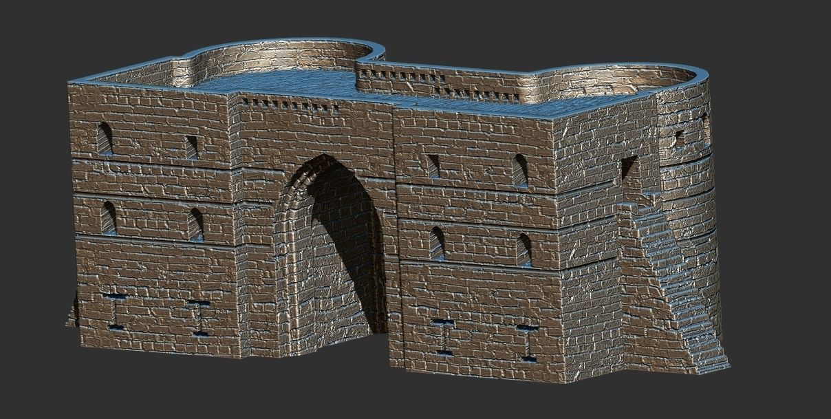 Bab Jadid Jeddah  3d printable model 3D print model_7