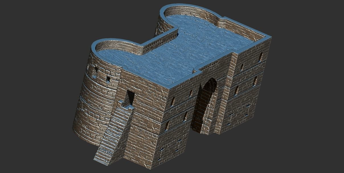 Bab Jadid Jeddah  3d printable model 3D print model_4