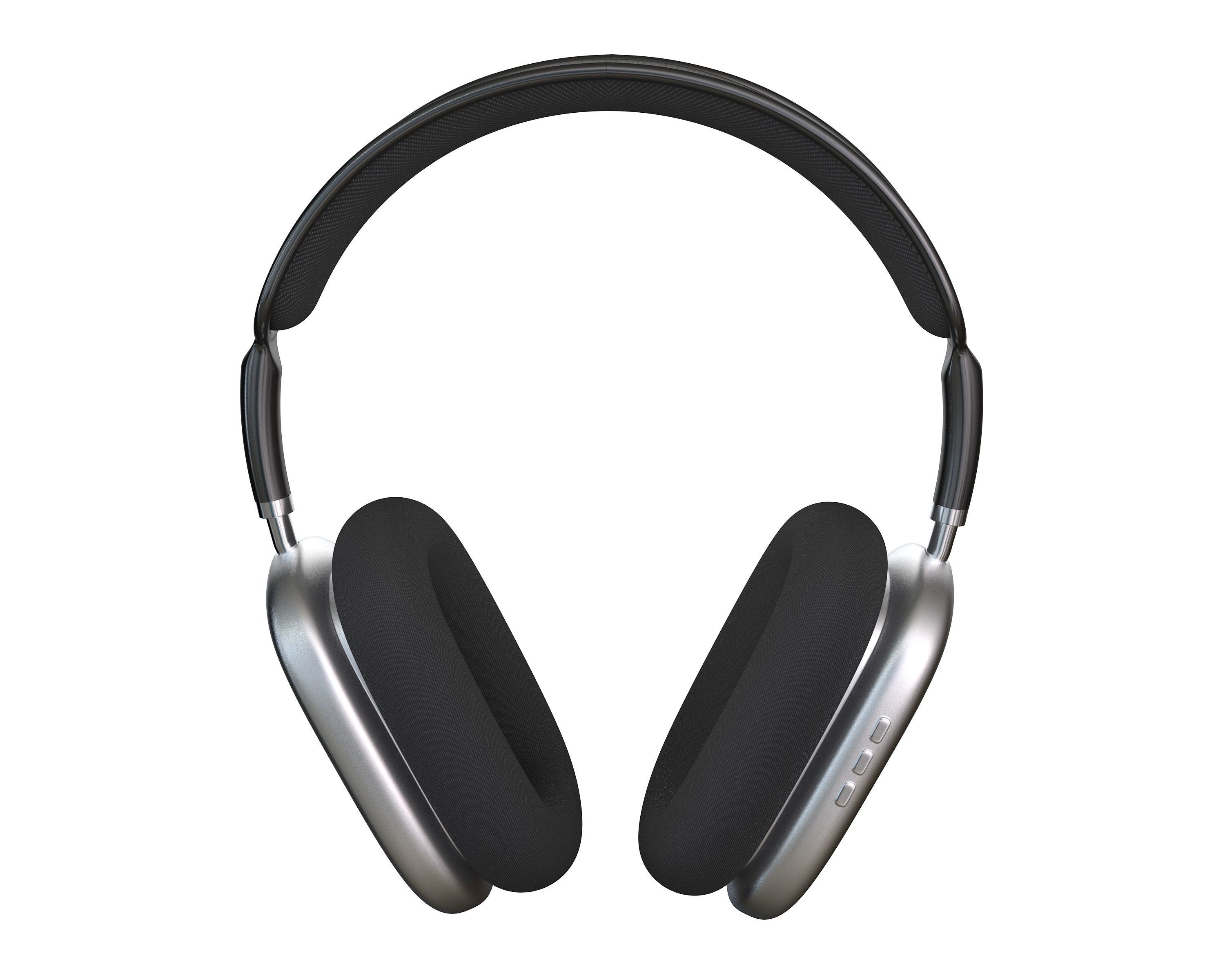 Wireless Headphones 3D model_2