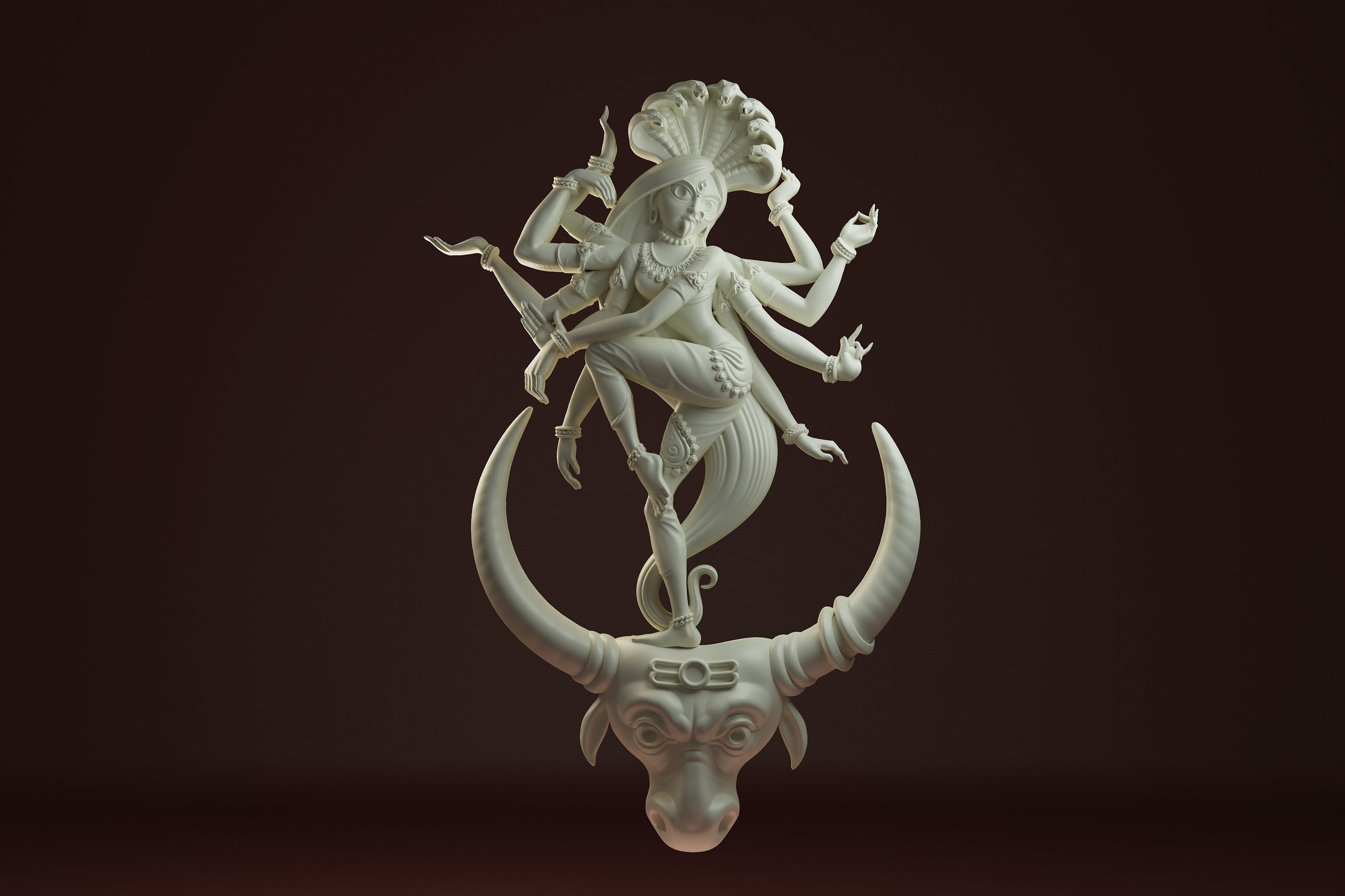 Kali ji 3D print model_1