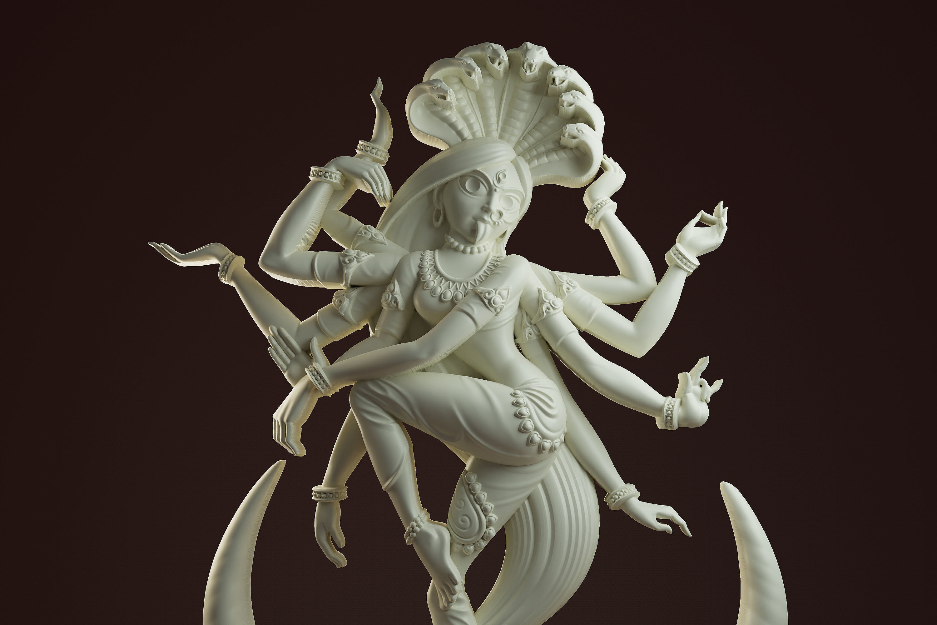 Kali ji 3D print model_2