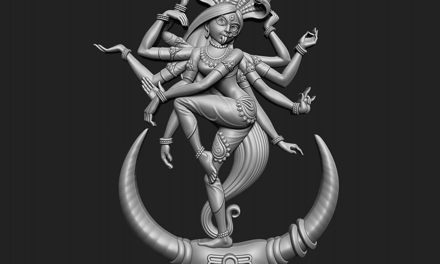 Kali ji 3D print model_6