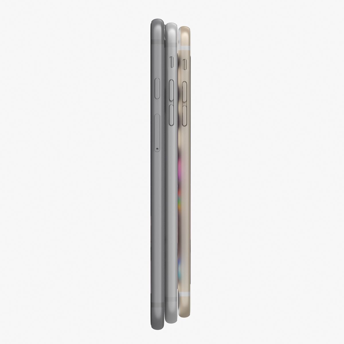 Apple iPhone 6 Plus Collection Low-poly 3D model_19