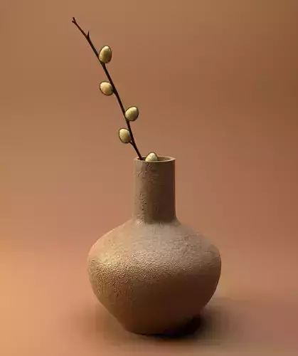 Beautiful 3D Vase Model 